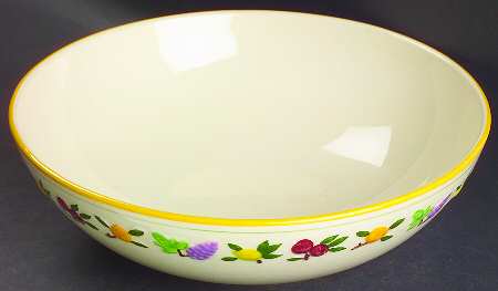 Fruit (Small Fruit) 11" Large Salad Serving Bowl