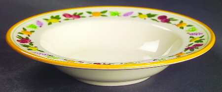Fruit (Small Fruit) Rim Fruit/Dessert (Sauce) Bowl