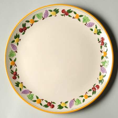 Fruit (Small Fruit) 12" Chop Plate (Round Platter)