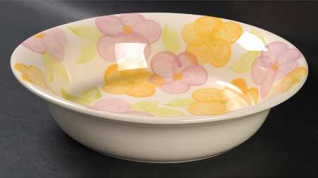 Garden Party 9" Round Vegetable Bowl