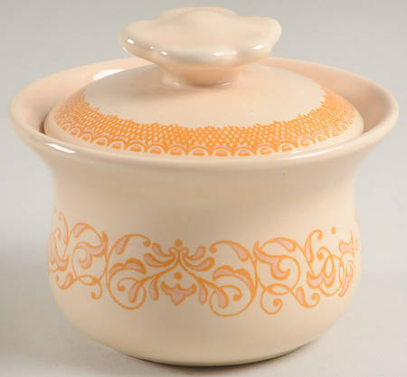 Gingersnap Sugar Bowl & Lid