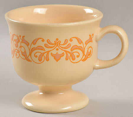 Gingersnap Footed Cup