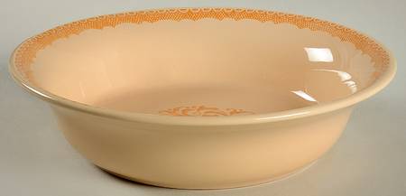 Gingersnap 9" Round Vegetable Bowl