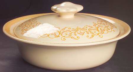 Gingersnap 2.5 Qt Round Covered Casserole