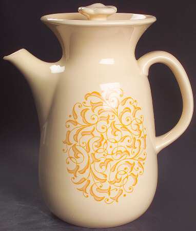Gingersnap Coffee Pot & Lid
