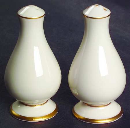 Gold Band (301 Merced Rim) Salt & Pepper Set