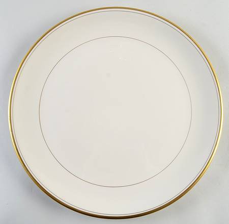 Gold Band (301 Merced Rim) 13" Chop Plate (Round Platter)