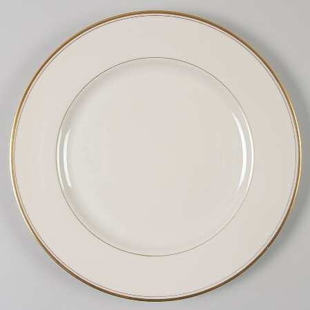 Gold Band (301 Merced Rim) Luncheon Plate