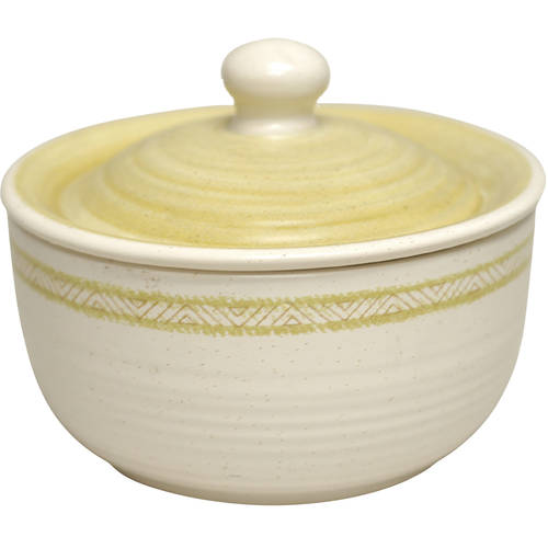 Hacienda Green Sugar Bowl & Lid