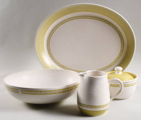 Hacienda Green 5 Piece Hostess Set
