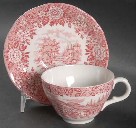 Homeland Flat Cup & Saucer Set