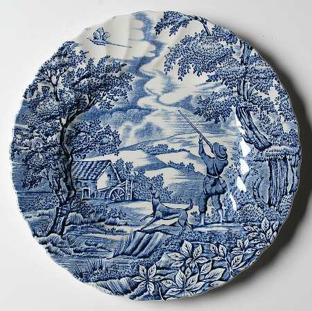 Hunter Blue Salad Plate