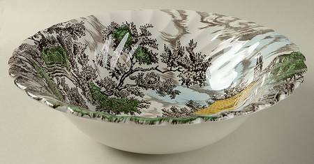 Hunter Multicolor 9" Round Vegetable Bowl