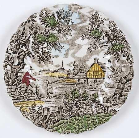 Hunter Multicolor Bread & Butter Plate