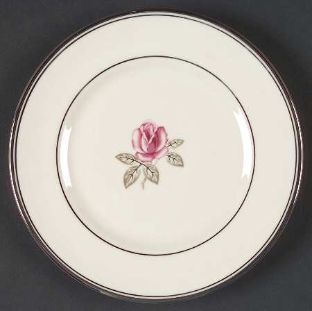 Huntington Rose Bread & Butter Plate