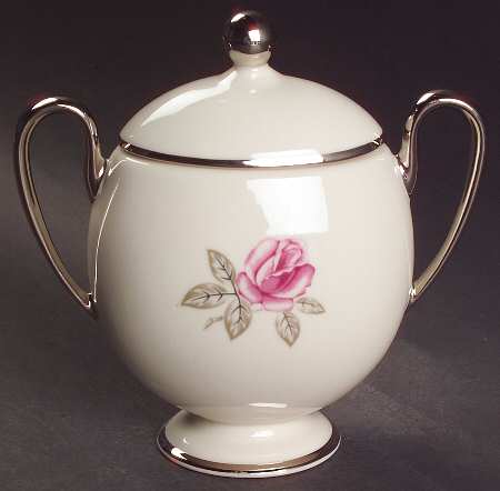 Huntington Rose Sugar Bowl & Lid