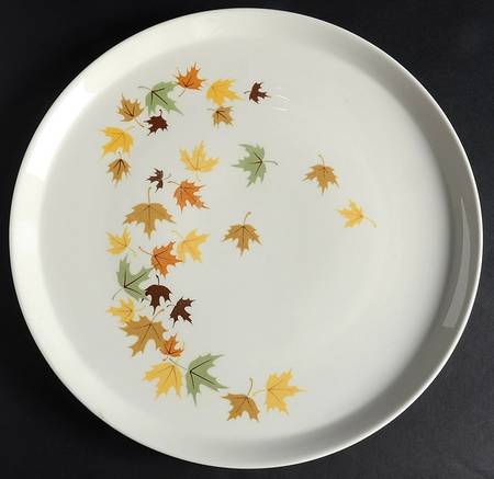 Indian Summer 13" Chop Plate (Round Platter)