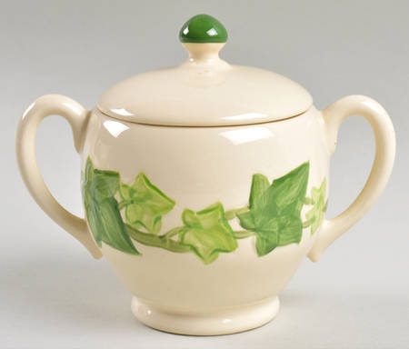 Ivy (American) Sugar Bowl & Lid