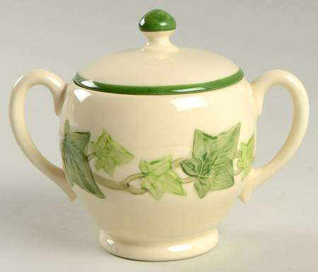 Ivy (American) Sugar Bowl & Lid
