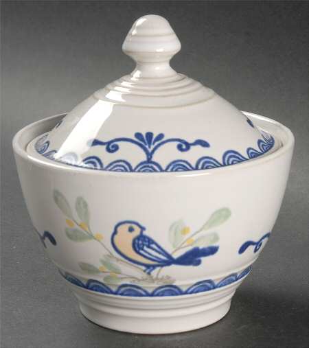 Love Bird Sugar Bowl & Lid