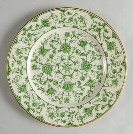 Lorraine Green Luncheon Plate