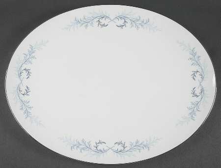 Lucerne 15" Oval Serving Platter
