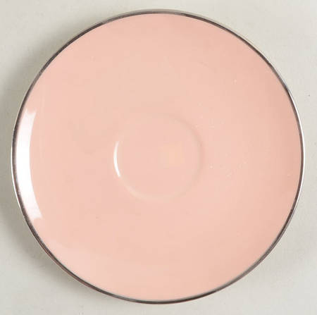 Magnolia (Platinum Trim) Saucer for Demitasse Cup