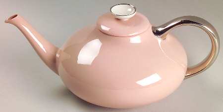 Magnolia (Platinum Trim) Teapot & Lid