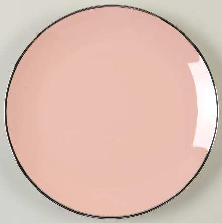 Magnolia (Platinum Trim) Salad Plate