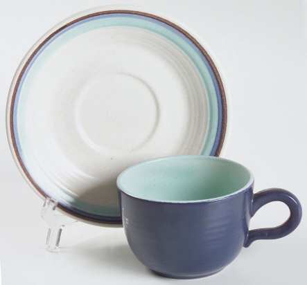 Malibu Flat Cup & Saucer Set