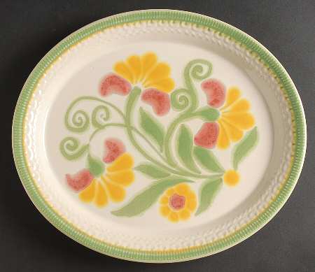 Maypole 14" Oval Serving Platter