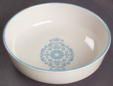 Medallion Blue Soup/Cereal Bowl