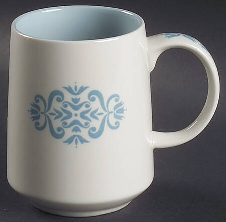 Medallion Blue Mug
