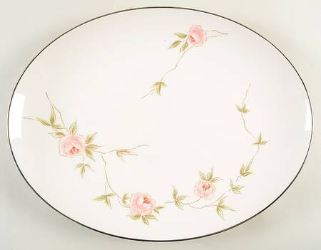 Melrose 15" Oval Serving Platter