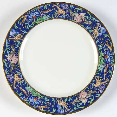 Menagerie Blue Bread & Butter Plate