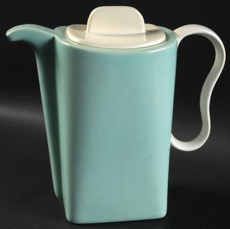 Metropolitan Aqua (Turquoise) Coffee Pot & Lid
