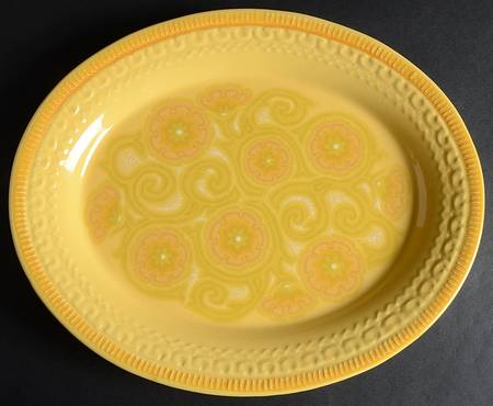 Mirasol 12" Oval Serving Platter