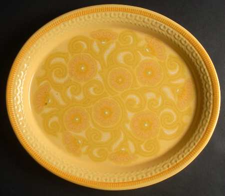 Mirasol 14" Oval Serving Platter