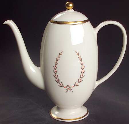 Mountain Laurel Coffee Pot & Lid