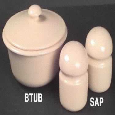 Natural Salt & Pepper Set