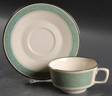 Nightingale Flat Cup & Saucer Set