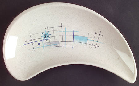 Oasis Crescent Salad Plate