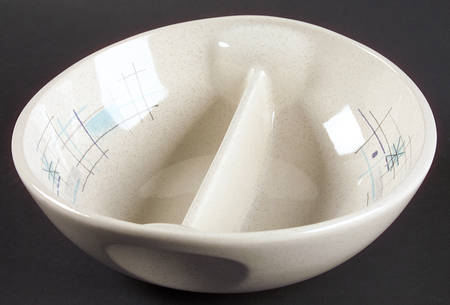 Oasis 8" Round Divided Vegetable Bowl