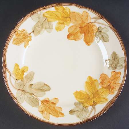 October Luncheon Plate