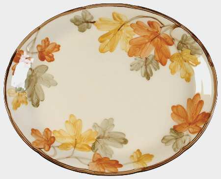 October 13" Oval Serving Platter