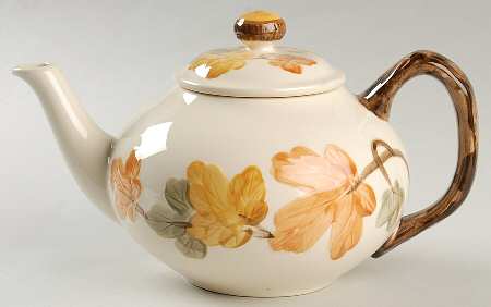 October Teapot & Lid