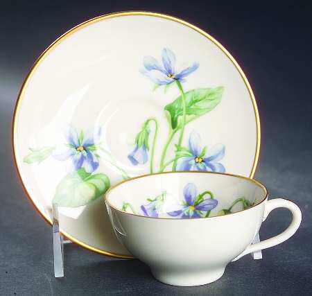 Olympic Flat Demitasse Cup & Saucer Set