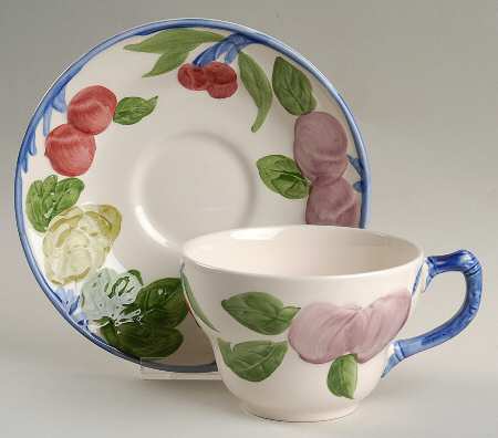 Orchard Glade Oversized Cup & Saucer Set