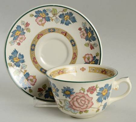 Orient Flat Demitasse Cup & Saucer Set