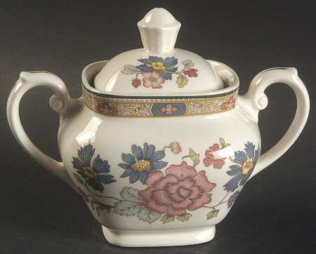 Orient Sugar Bowl & Lid